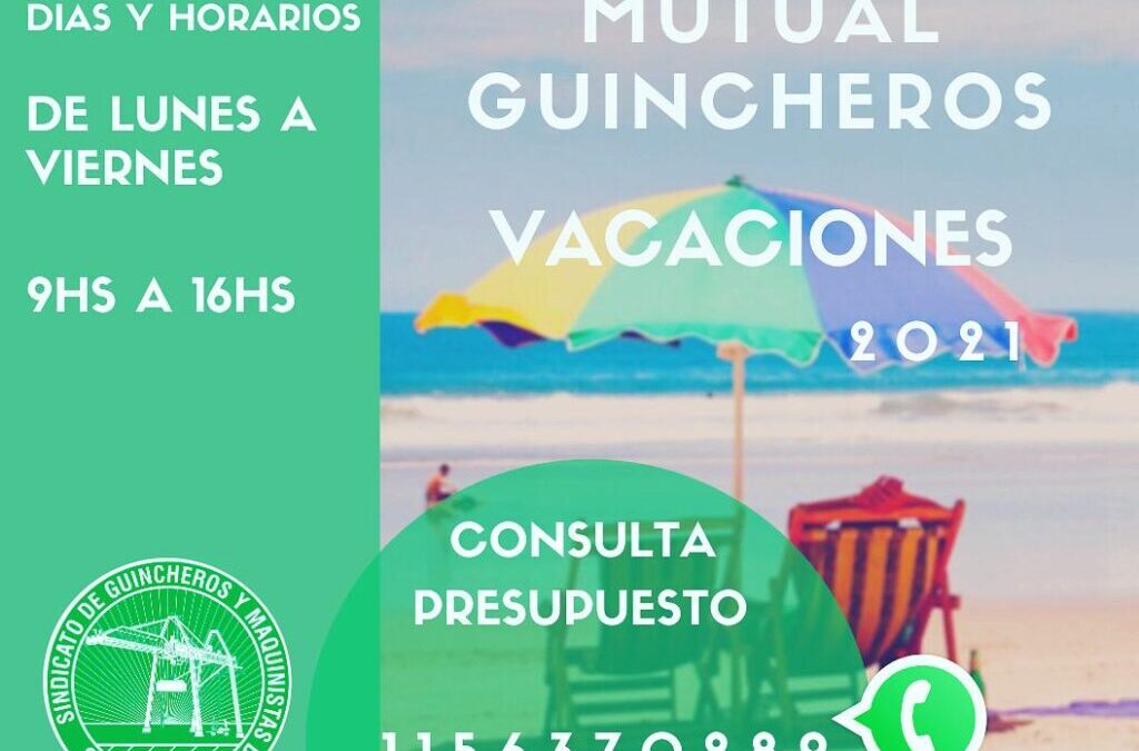 Mutual Guinchero – Vacaciones