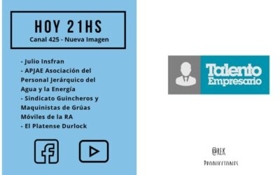 ¡Hoy 10/10 en Talento Empresario, entrevista a nuestro Secretario General Roberto Coria!
