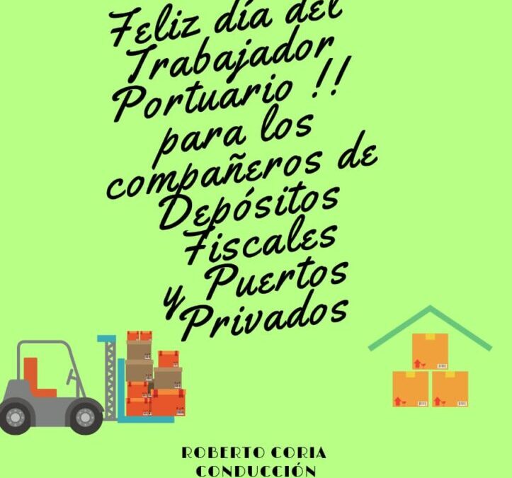 ¡Feliz Día le desea la Comunidad Guinchera a los Puertos Privados y Depósitos fiscales!