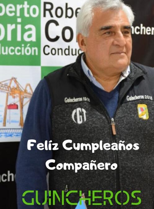 Feliz cumpleaños a nuestro dirigente Roberto Coria