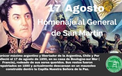 17 de agosto: Aniversario de la muerte del General José de San Martín